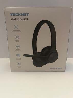 TeckNet TK-HS012 Wireless Bluetooth Headset with Noise Cancellation